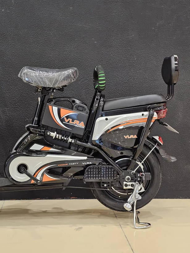 موتور سیکلت برقی ( دوچرخه برقی ) VLRA مدل DELIVERY با باتری قابل حمل