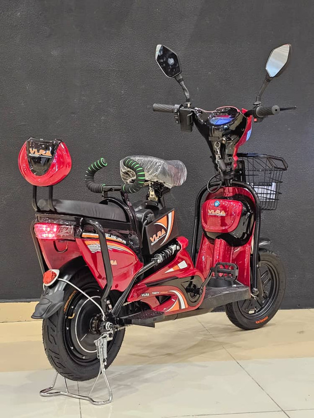 موتور سیکلت برقی ( دوچرخه برقی ) VLRA مدل DELIVERY با باتری قابل حمل