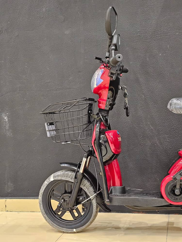 موتور سیکلت برقی ( دوچرخه برقی ) VLRA مدل DELIVERY با باتری قابل حمل