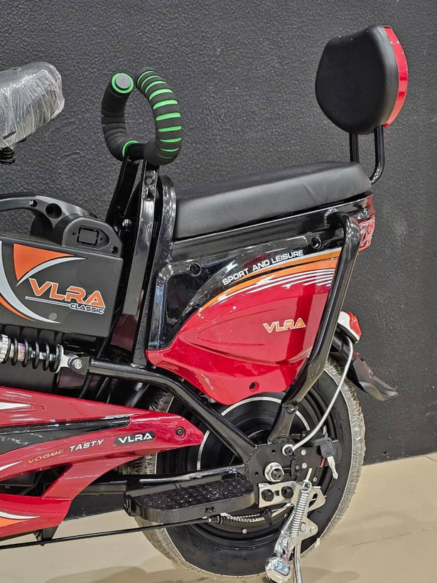 موتور سیکلت برقی ( دوچرخه برقی ) VLRA مدل DELIVERY با باتری قابل حمل