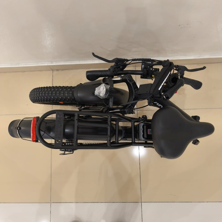 دوچرخه برقی تاشو آفرود تایر پهن دنده ای WIND HORSE ( سفارش انگلیس ) مدل W4A رنگ سفید ( پیش فروش تحویل حدودا یک ماه )