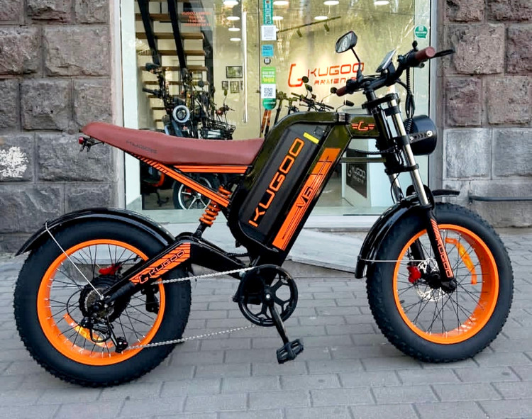 دوچرخه برقی گوگو kugo مدل V6 سفارش آمریکا